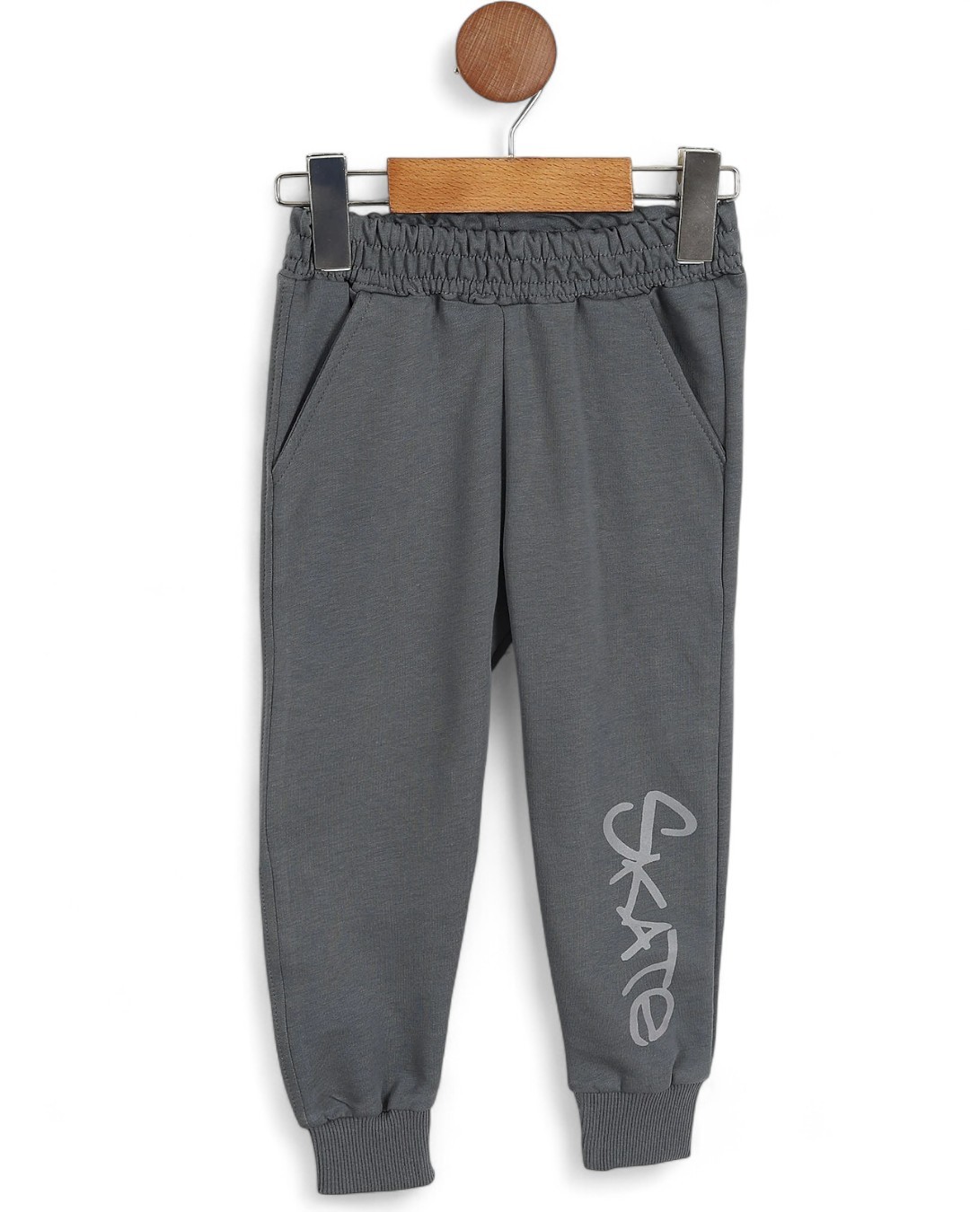 Erkek Çocuk Mevsimlik Skate Baskılı Sweatshirt, 7-10 Yaş Eşofma Takımı R2117