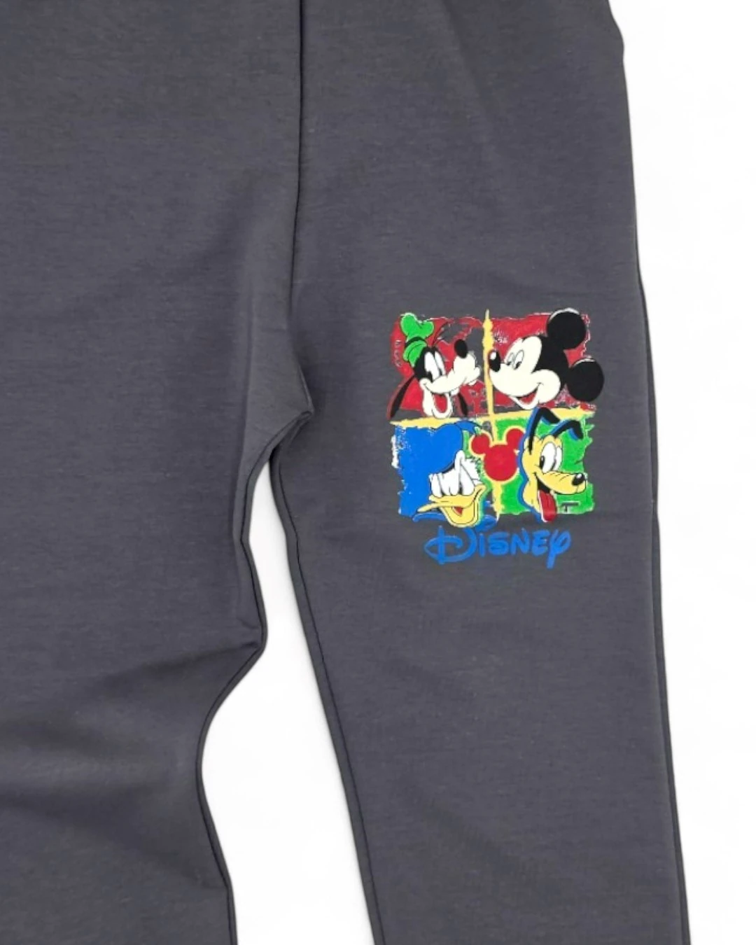 Erkek Çocuk Mevsimlik, Mickey Baskılı, Sırtı Baskılı,  4-11 Yaş Erkek Çocuk Eşofman Takımı R2261