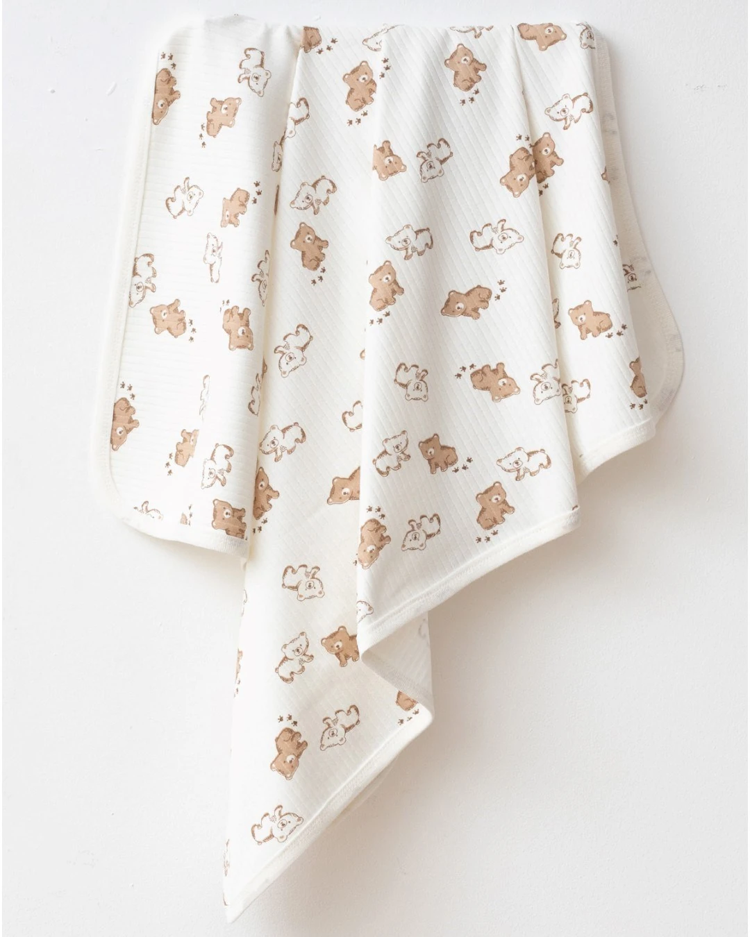 Baskılı Bebek Battaniyesi Çeşitleri, Pamuklu 80x90 Cm Tek Kat Bebek Battaniye R2360 - MODEL 2