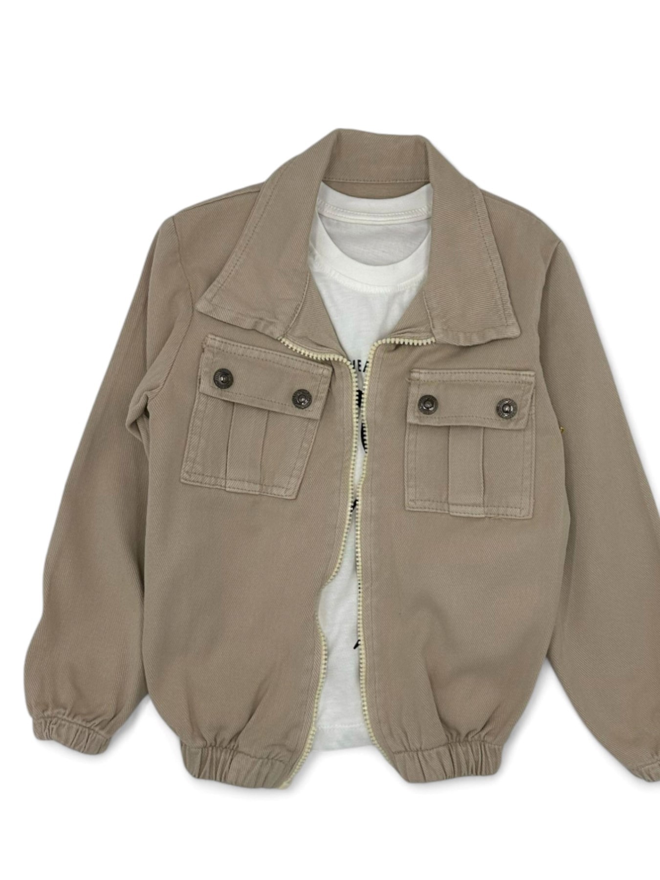 ERKEK ÇOCUK 3'LÜ 5-6-7-8-9 YAŞGABARDİN KOT TAKIM / DENİM CEKET JEAN PANTALON R1631