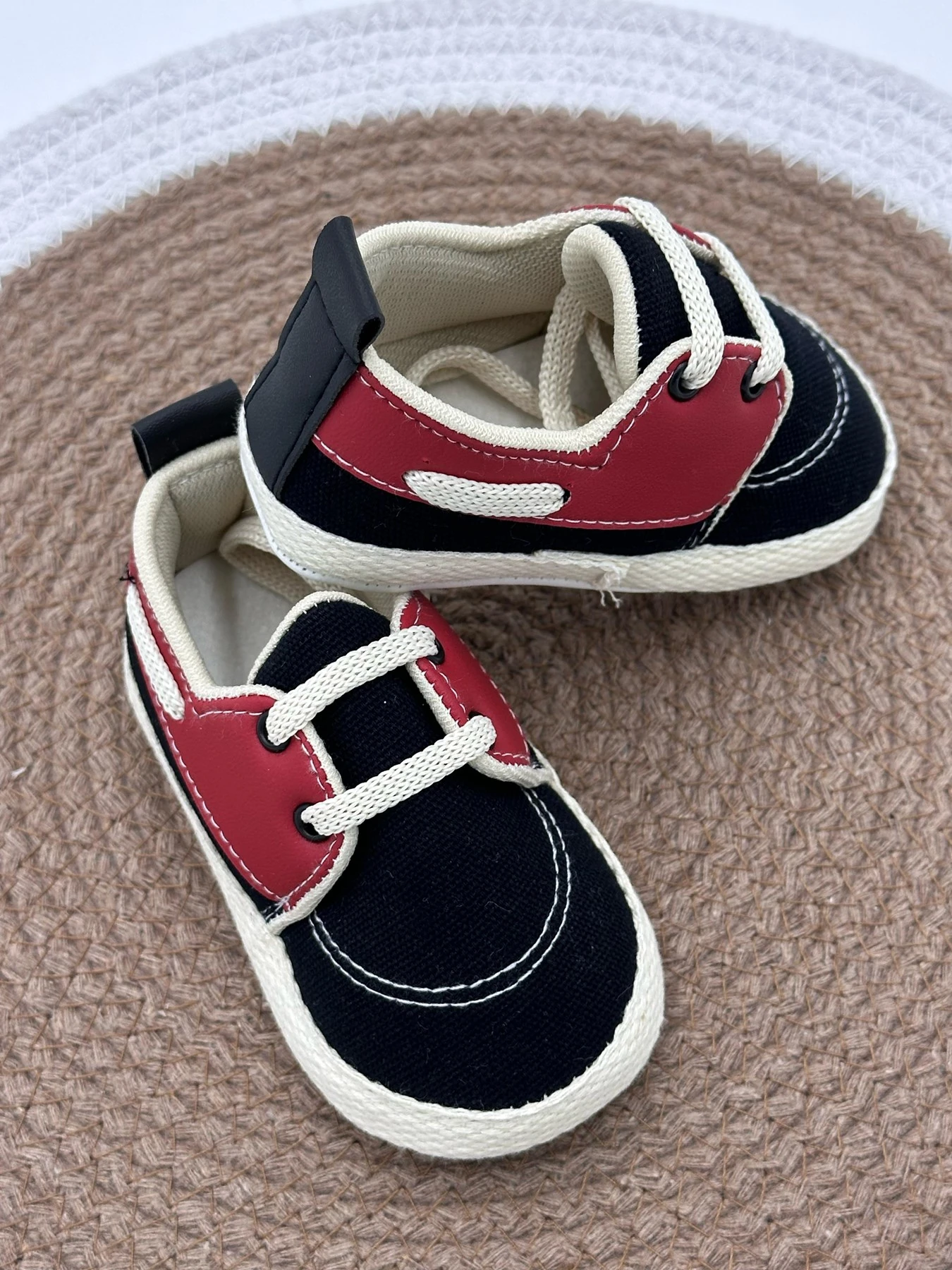 ERKEK BEBEK KLASİK ŞIK BEBEK PANDUF, EV AYAKKABISI 18-19 NUMARA  PF3