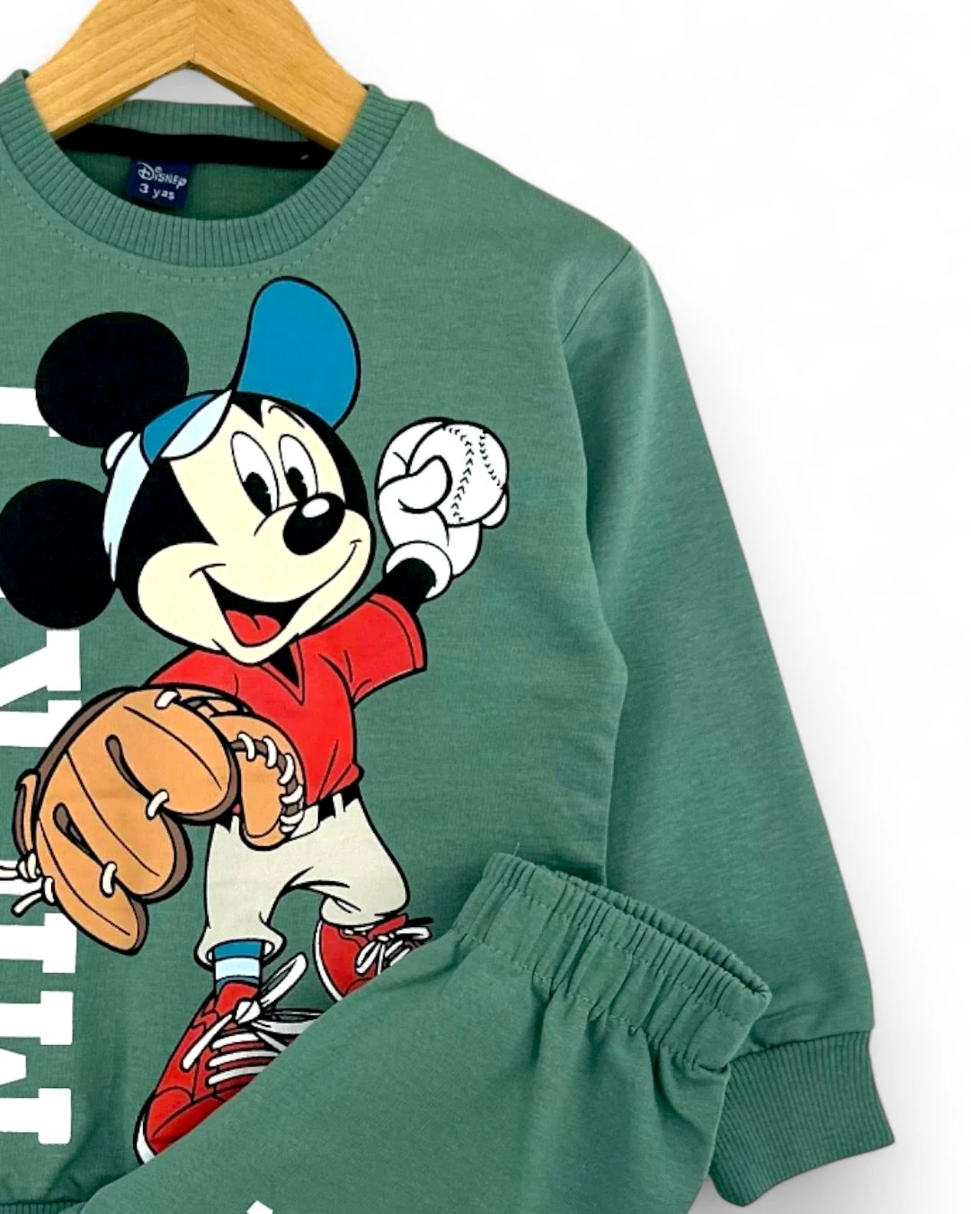 MİCKEY Baskılı Erkek Çocuk Mevsimlik İnce Eşofman Takımı l İnterlok Kumaş %100 Pamuklu l 6-10 Yaş l  R2336