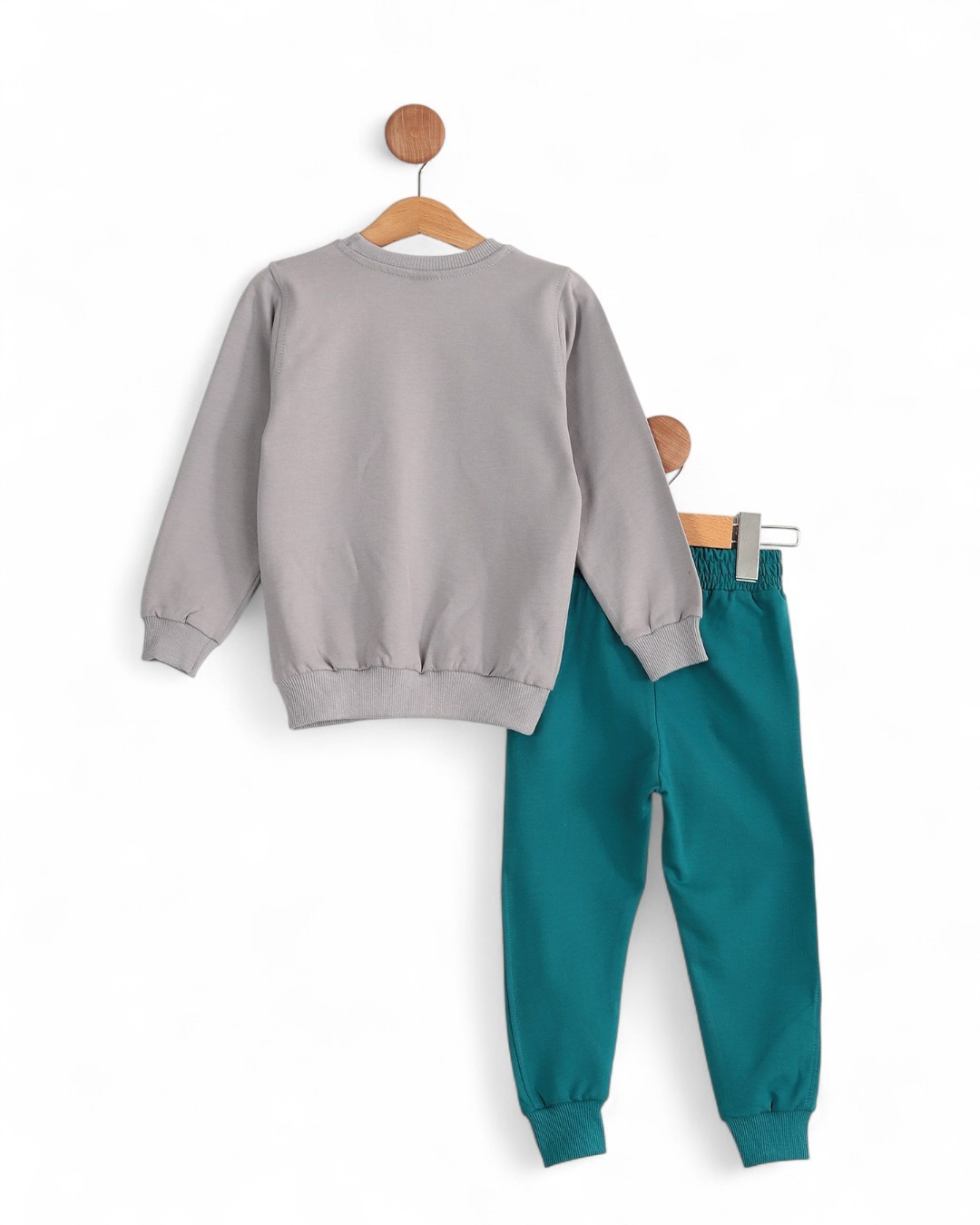 Erkek Çocuk 2-10 Yaş Mevsimlik Baskılı Sweatshirt, 7-10 Yaş Eşofma Takımı R2119