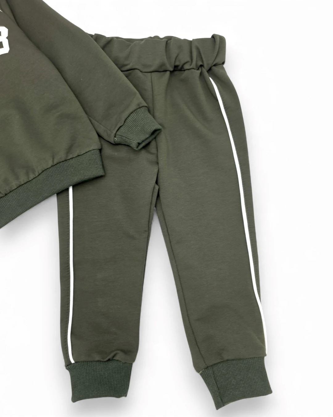 Erkek Çocuk Mevsimlik 2 İplik Baskılı 2'li Alt Üst Takım, 2-3-4-5-6 Yaş Eşofman Takımı R2396