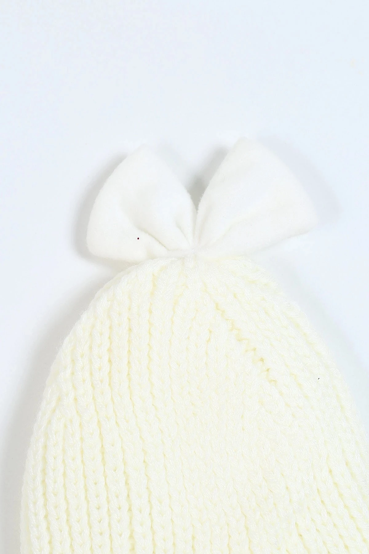 Kız Çocuk 1-4 Yaş İçi Polarlı Triko Bebek Beresi  BR29