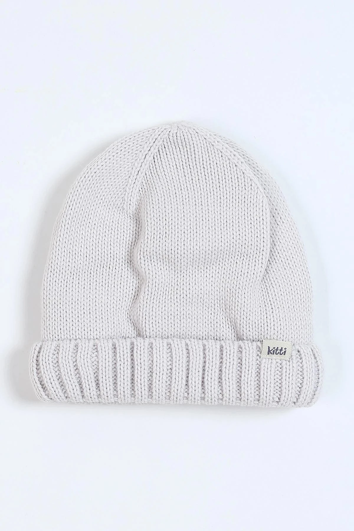 Erkek Bebek 0-18 Aylık İçi Polarlı Triko Bere / 0-18 Ay için Uygundur. BR20 - TAŞ