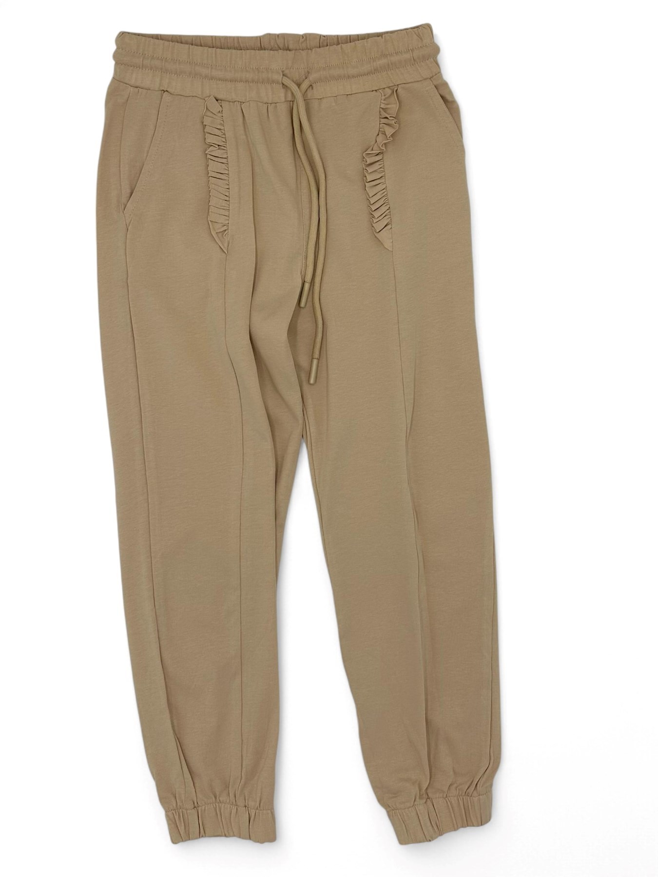 KIZ ÇOCUK YAZLIK 5-6-7-8-9 YAŞ ÇİMALI PANTALONLU ALT ÜST TAKIM R1788