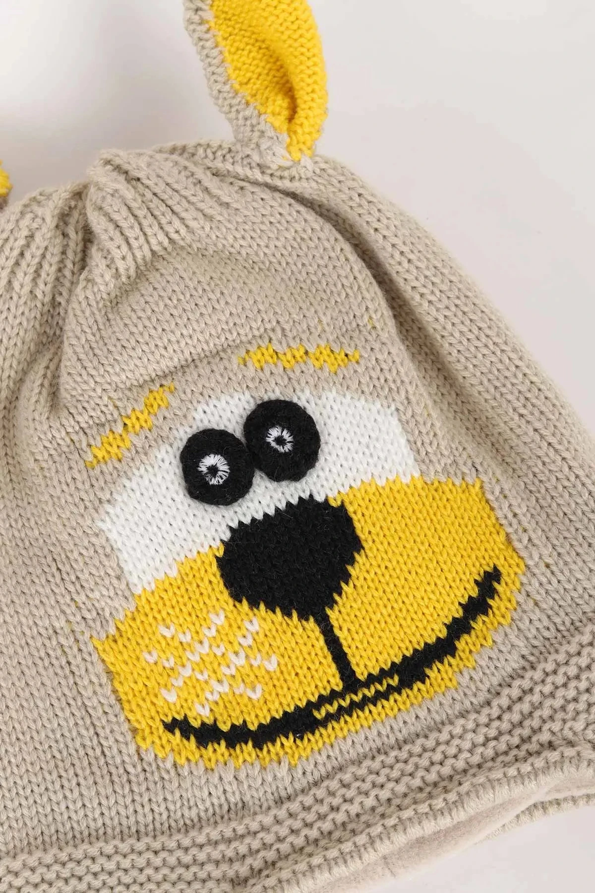 Erkek Çocuk 1-4 Yaş İçi Polarlı Triko Bebek Beresi  BR25