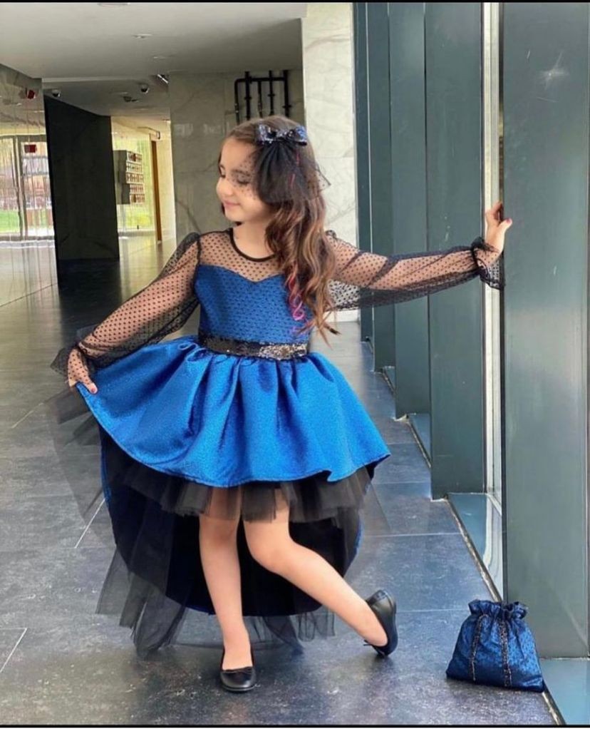 Kız Çocuk Pul Payet Abiye