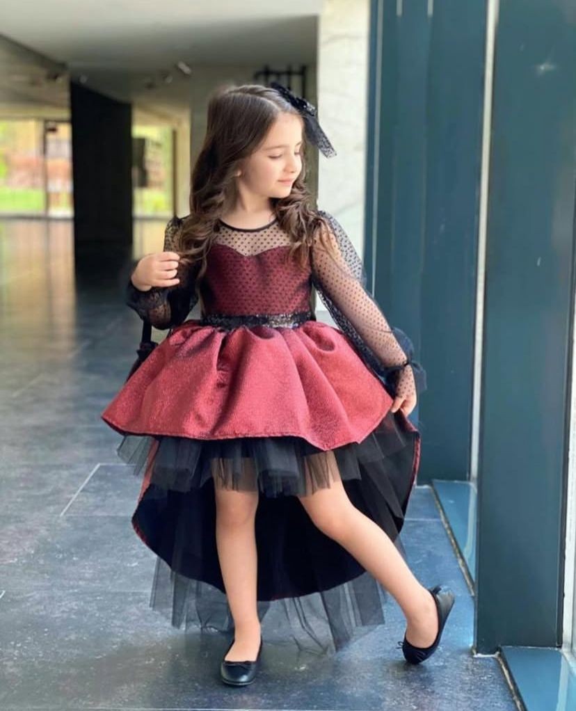 Kız Çocuk Pul Payet Abiye