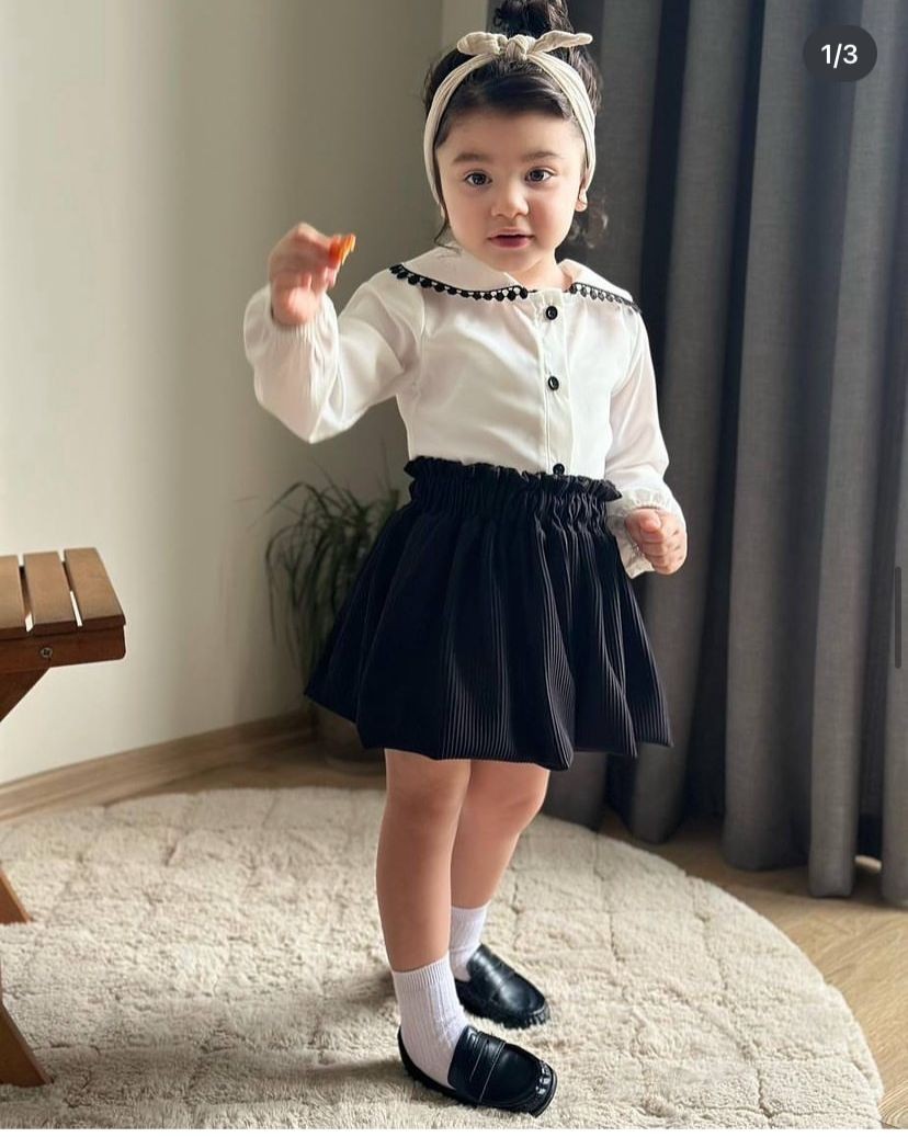 Kız Çocuk Balon Etek Kombin