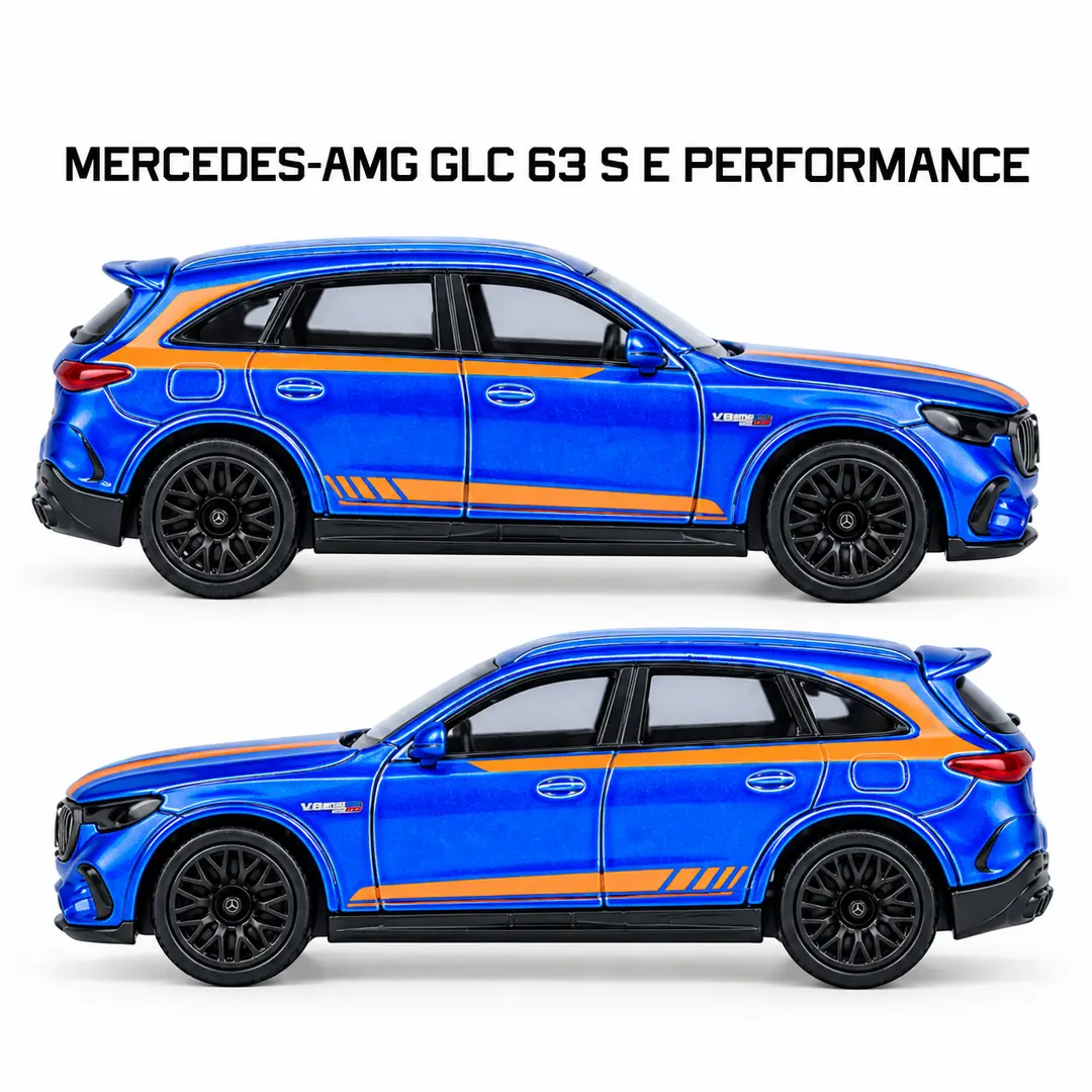 Mercedes-AMG GLC 63 S E Performance – Mavi / Turuncu