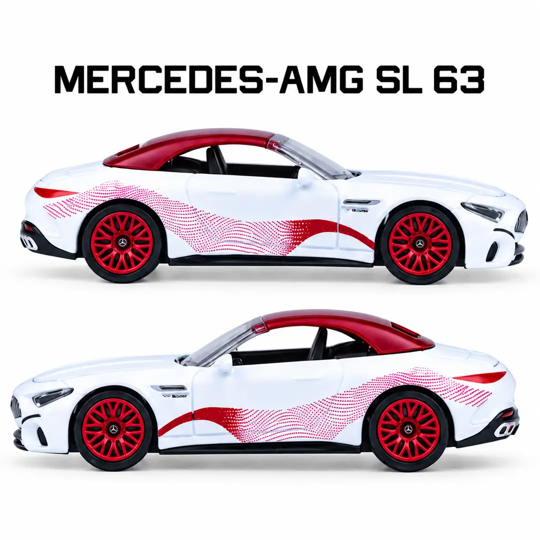 Mercedes-AMG SL 63 – Beyaz / Kırmızı