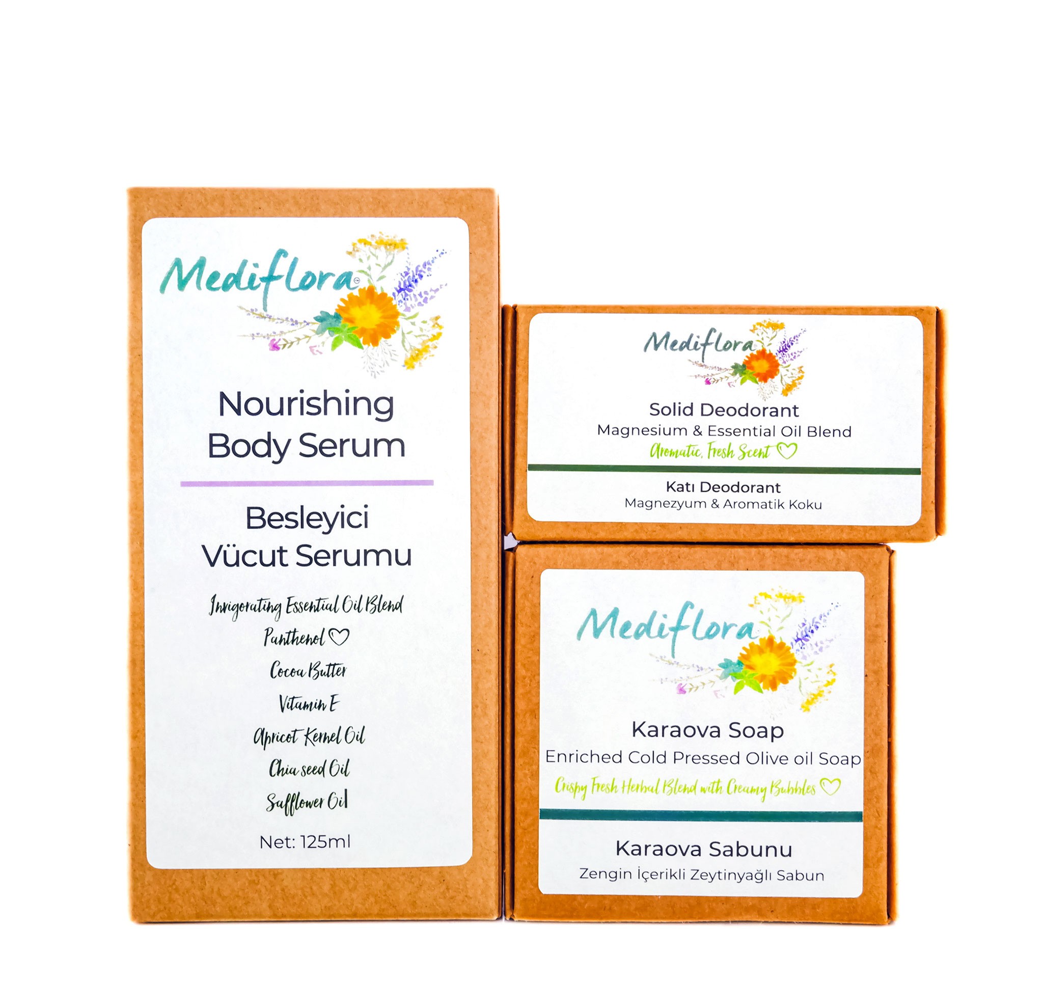 Aromatic Spicy Scent Body Care Set