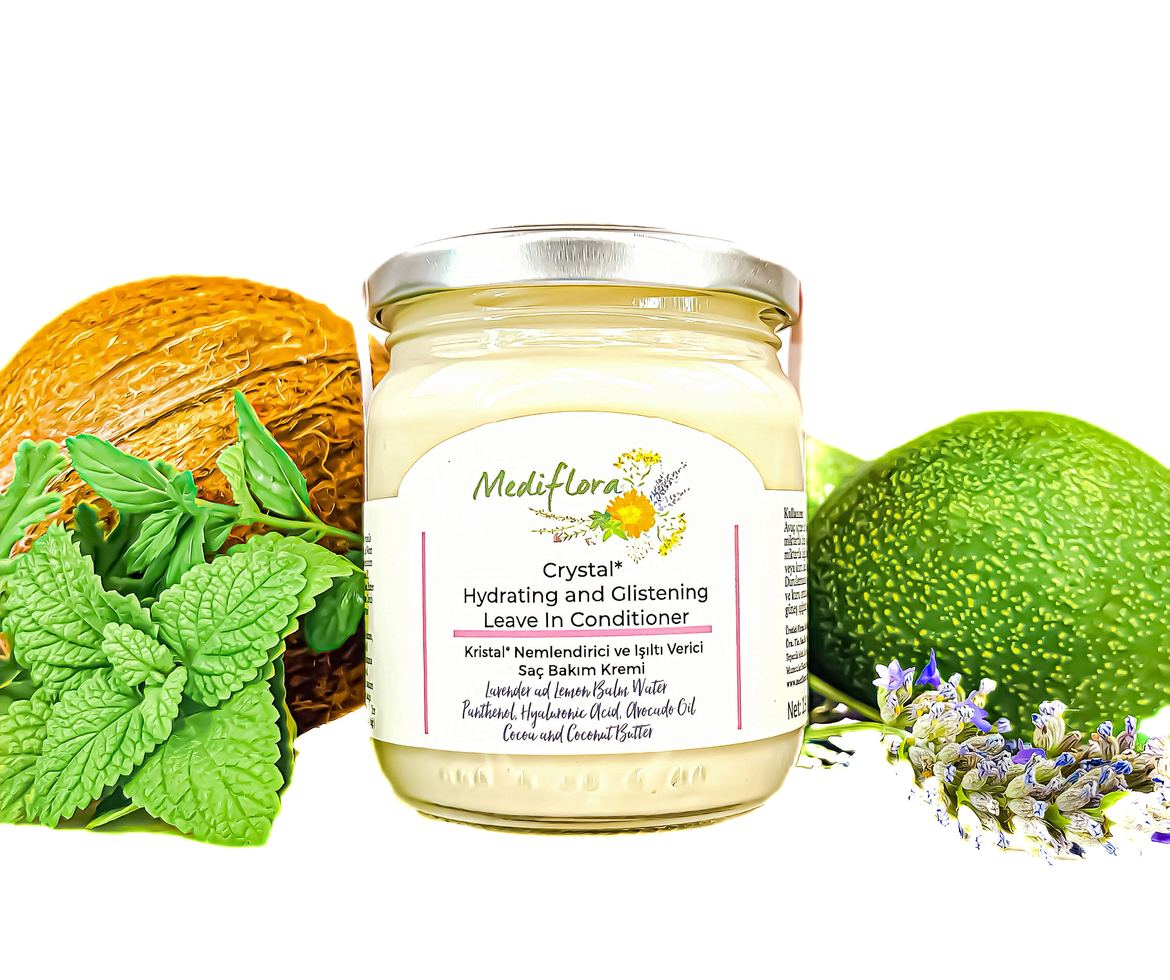 Kristal* Nemlendirici ve Işıltı Verici Saç Bakım Kremi (Durulama Gerektirmeyen Formül)