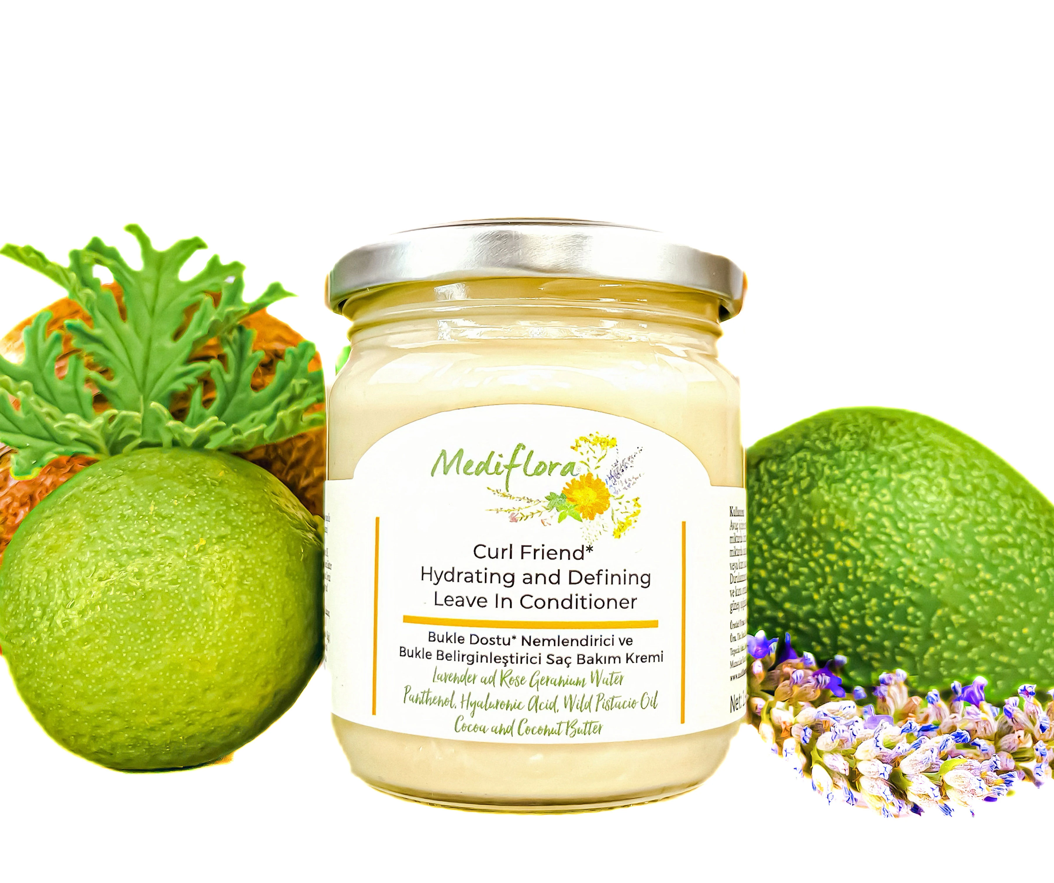 Bukle Dostu* Nemlendirici ve Bukle Belirginleştirici Saç Bakım Kremi (Durulama Gerektirmeyen Formül)