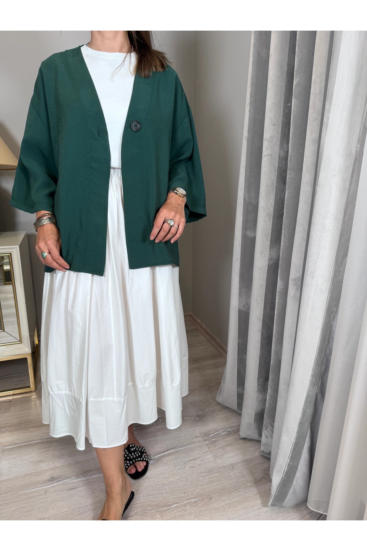 Modal Kimono Gömlek