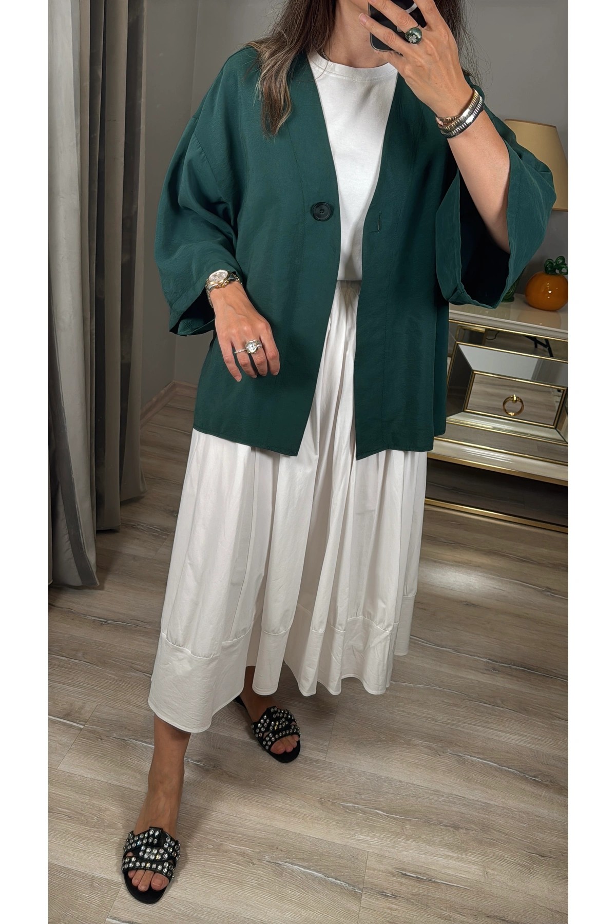Modal Kimono Gömlek