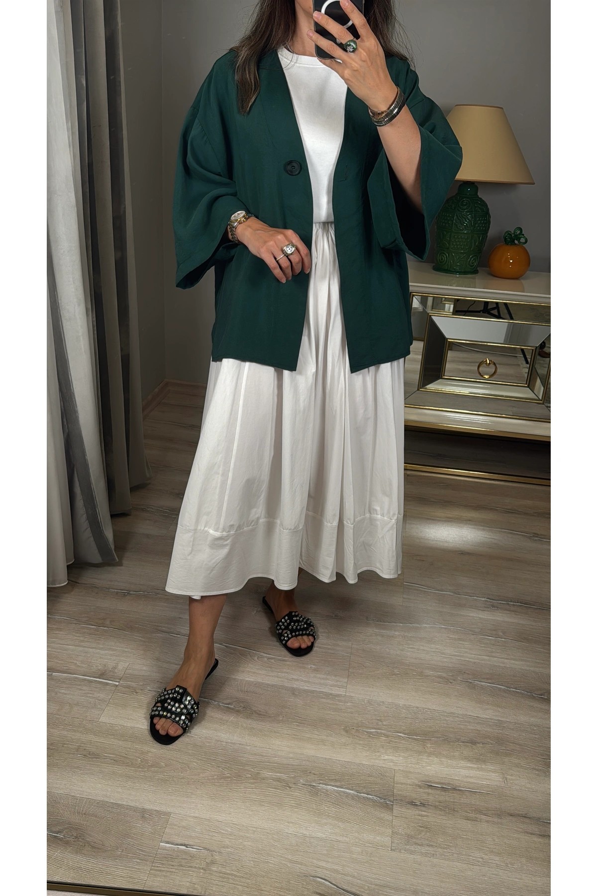 Modal Kimono Gömlek