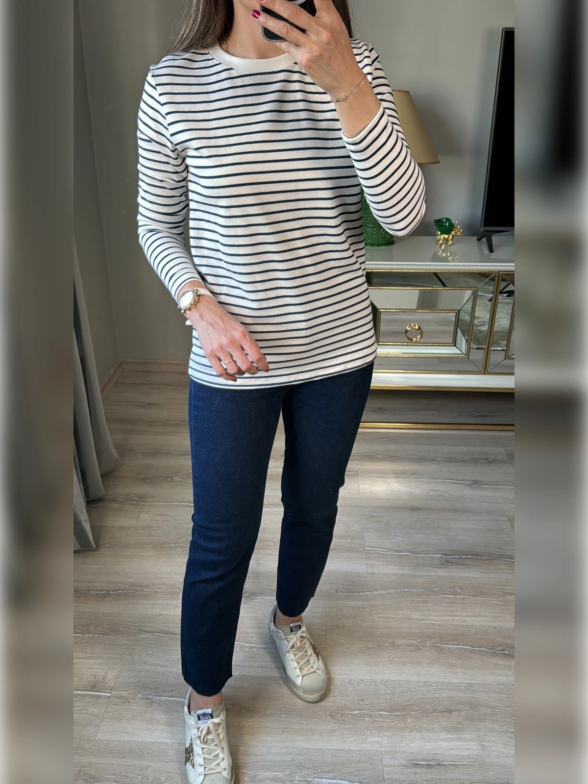 Çizgili Basic Tişört