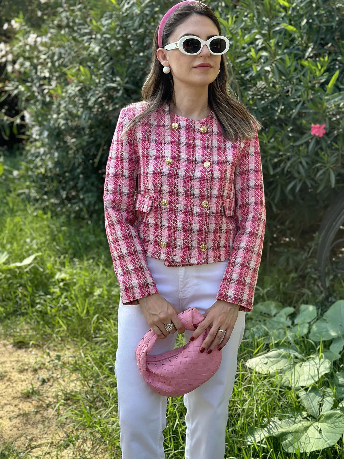 Gold Düğmeli Tüvit Ceket