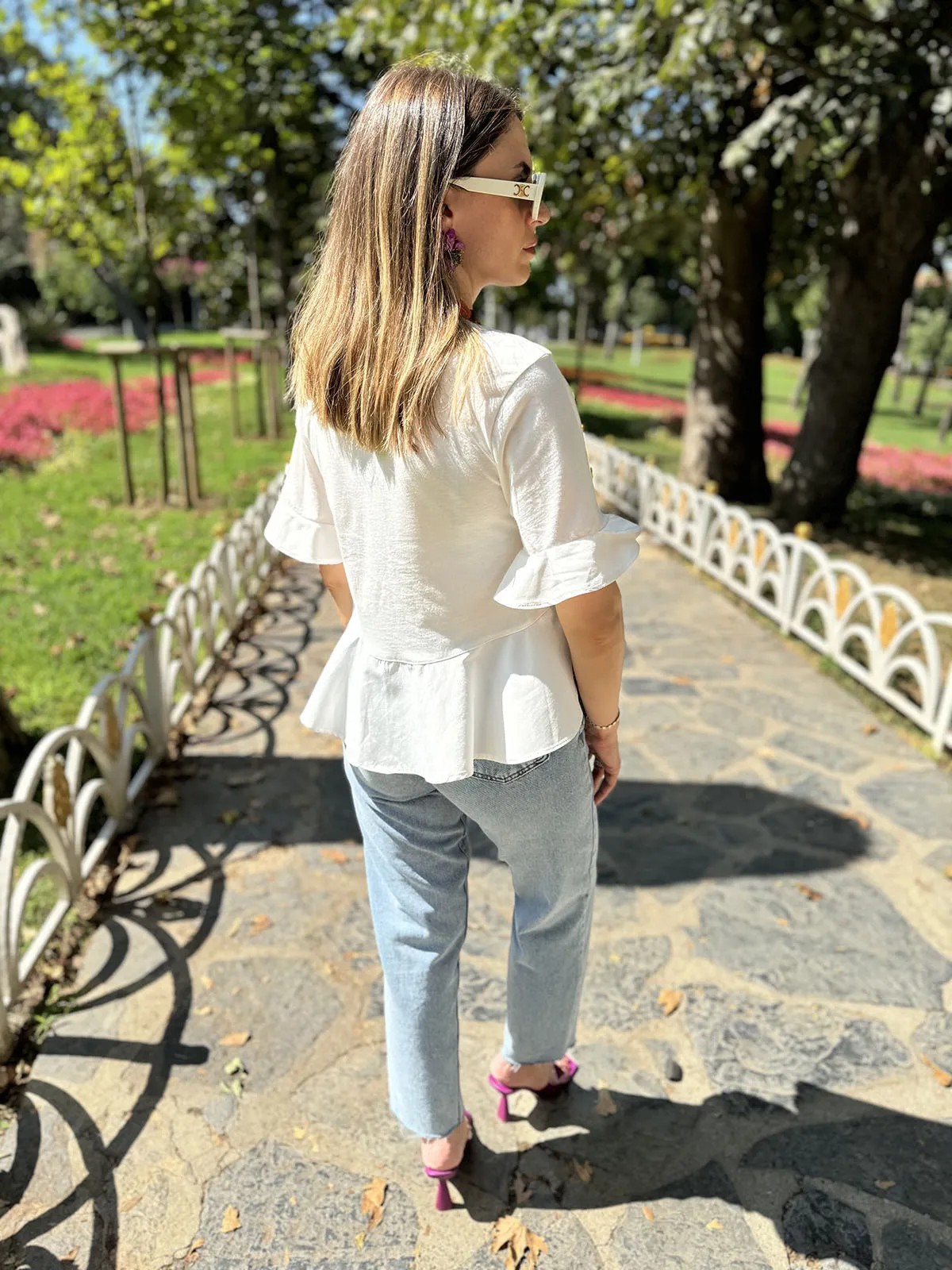 Volanlı Tişört