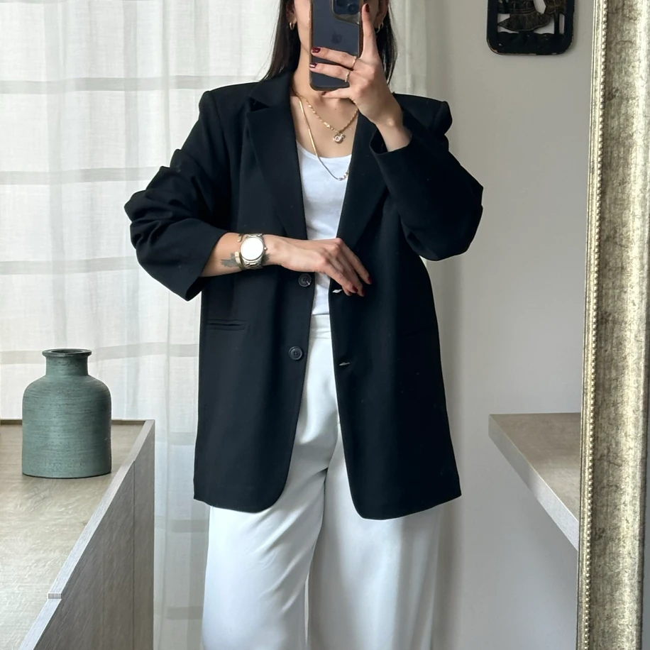 Siyah Blazer Ceket