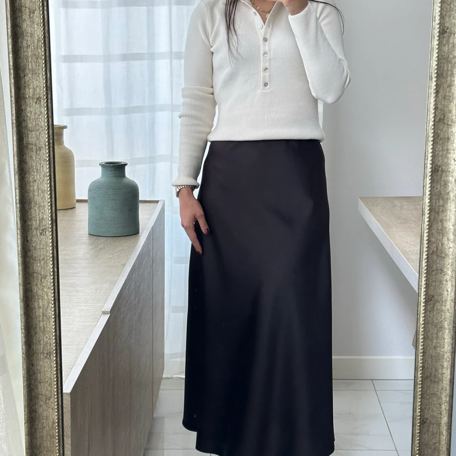 Kahverengi Saten Etek