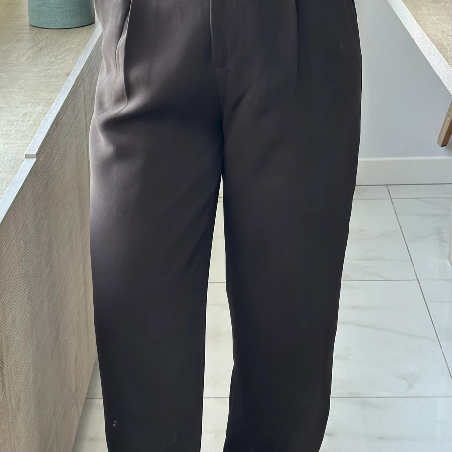 Kahverengi Palazzo Pantolon