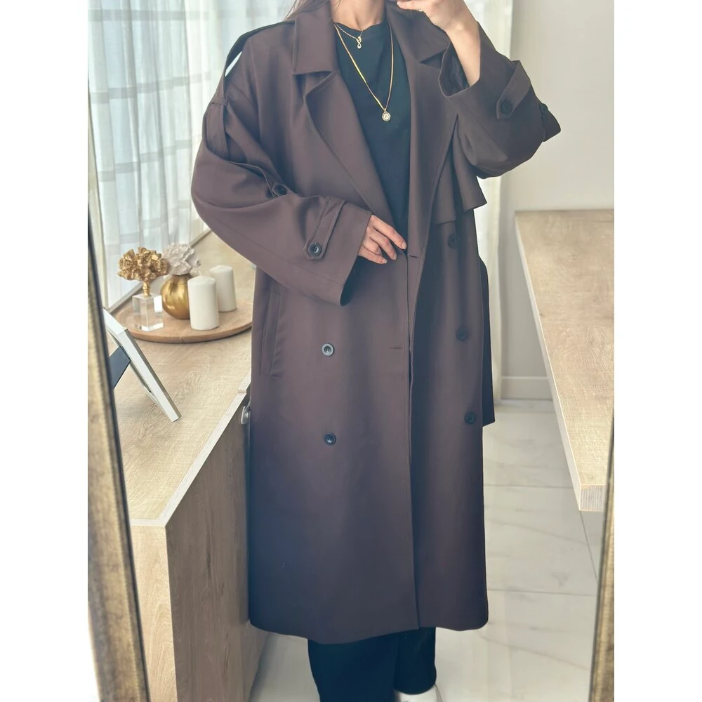 Kahverengi Trençkot