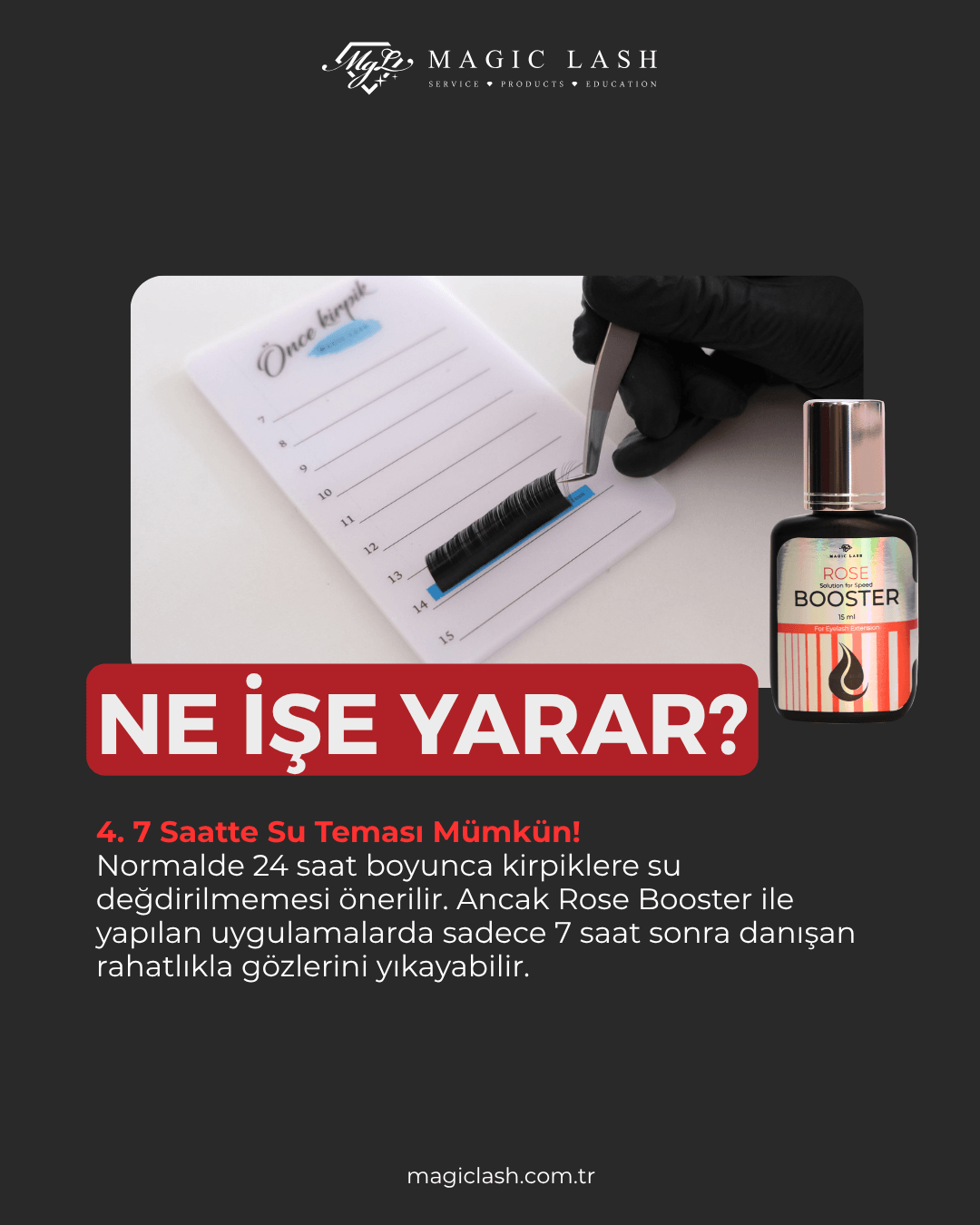 Rose Booster Yapıştırıcı Hızlandırıcı 15ml