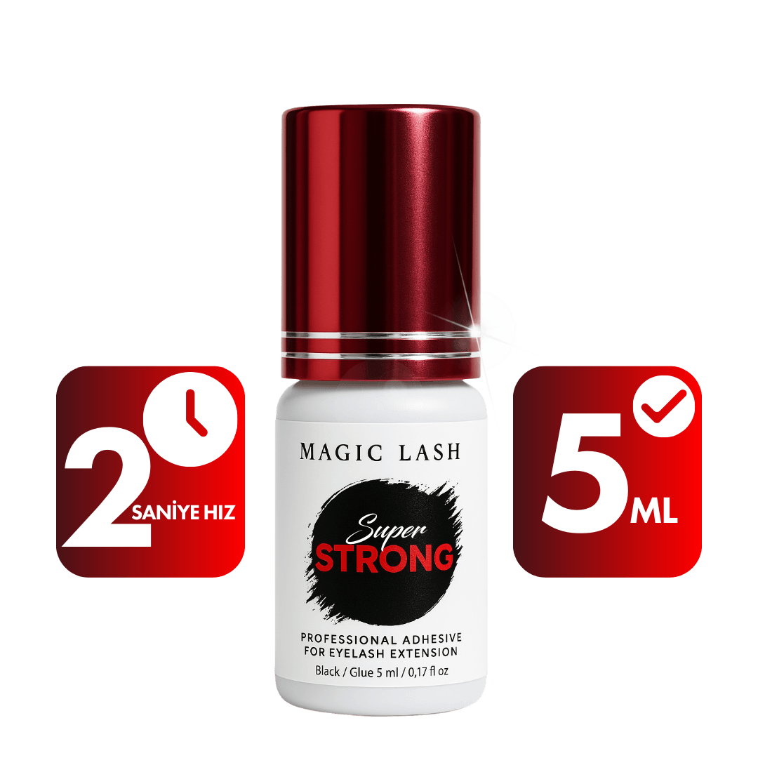 Super Strong 5ml 2-3 Saniye İpek Kirpik Yapıştırıcı