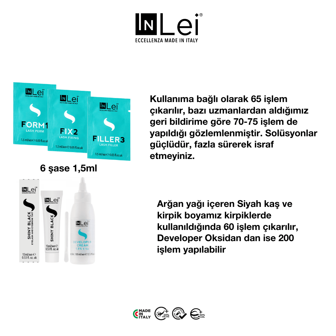 Lash Filler 9ml Şase Set