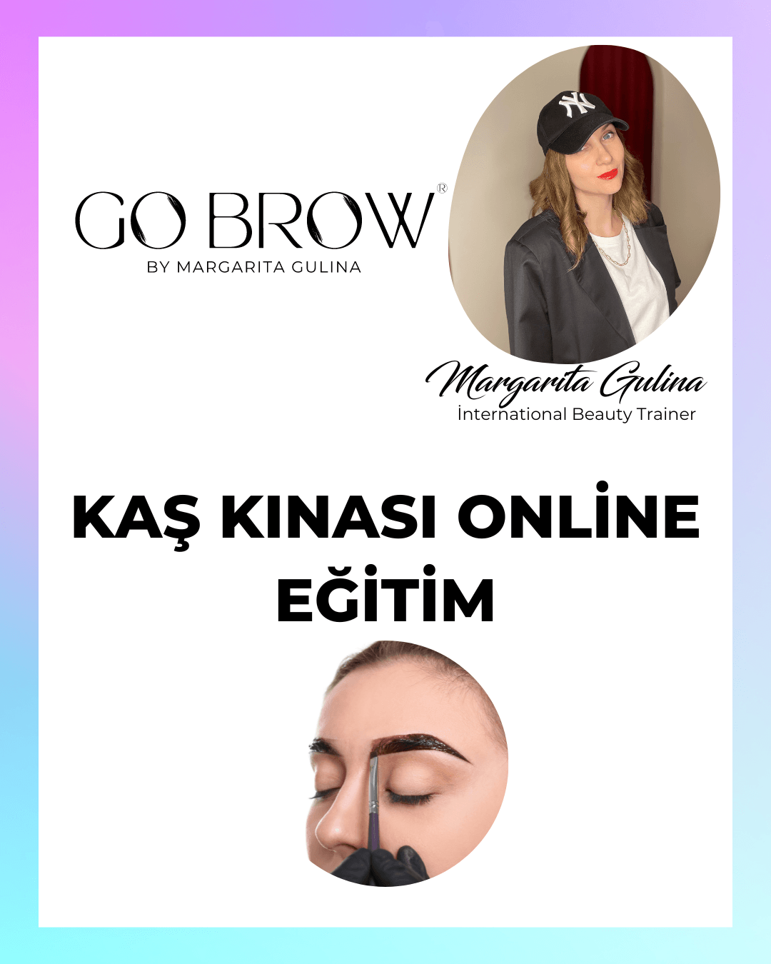 Online Kaş Kınası Eğitim Magic Brows