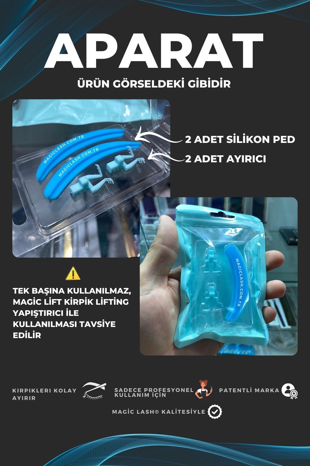 Kirpik Ayırıcı Aparat