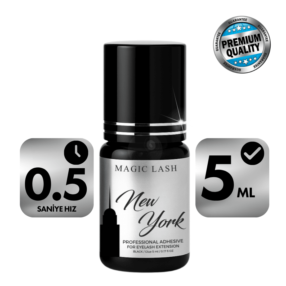 New York 5ml 0,5 saniye İpek Kirpik Yapıştırıcı