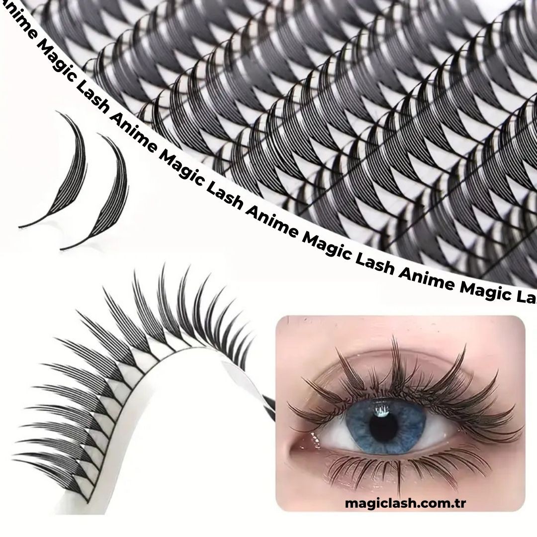  Anime 8/15mm Mix Volume İpek Kirpik