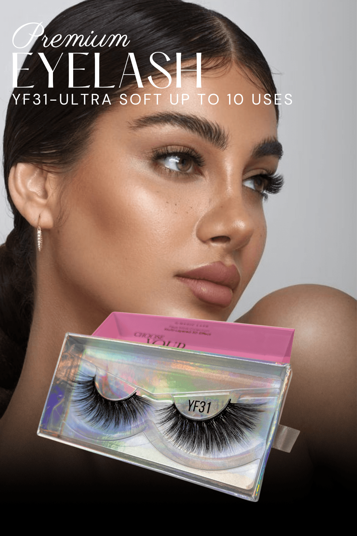 YF31 Ultra Yumuşak Premium Takma Vizon Kirpik