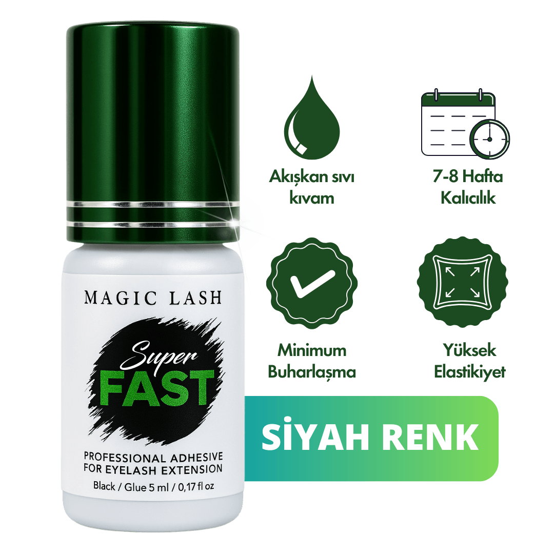 Super Fast 5ml 1 Saniye İpek Kirpik Yapıştırıcı
