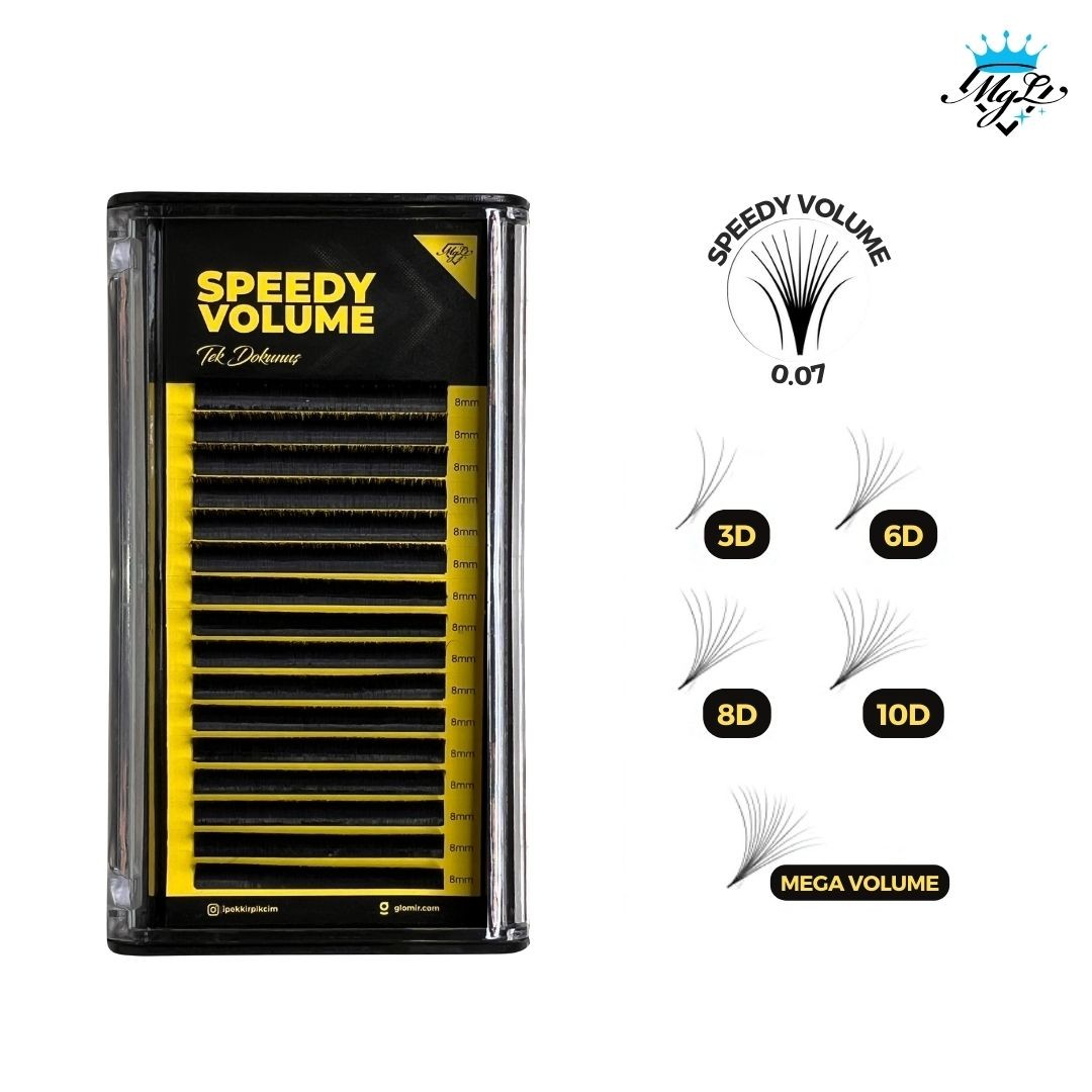 Çek Bırak Speedy Volume İpek Kirpik Seti