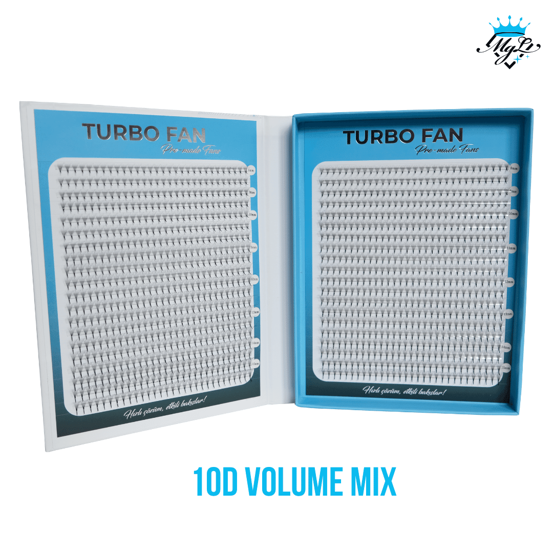 10D Volume 8/15mm Mix Turbo Fan Magic Lash®
