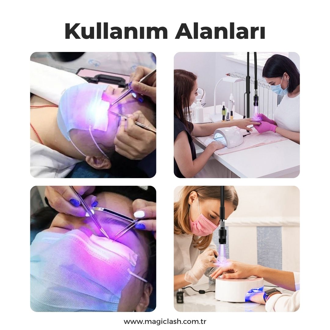  MGL-200 Model Düz Taban UV Yapıştırıcı İçin Profesyonel Led Lamba 