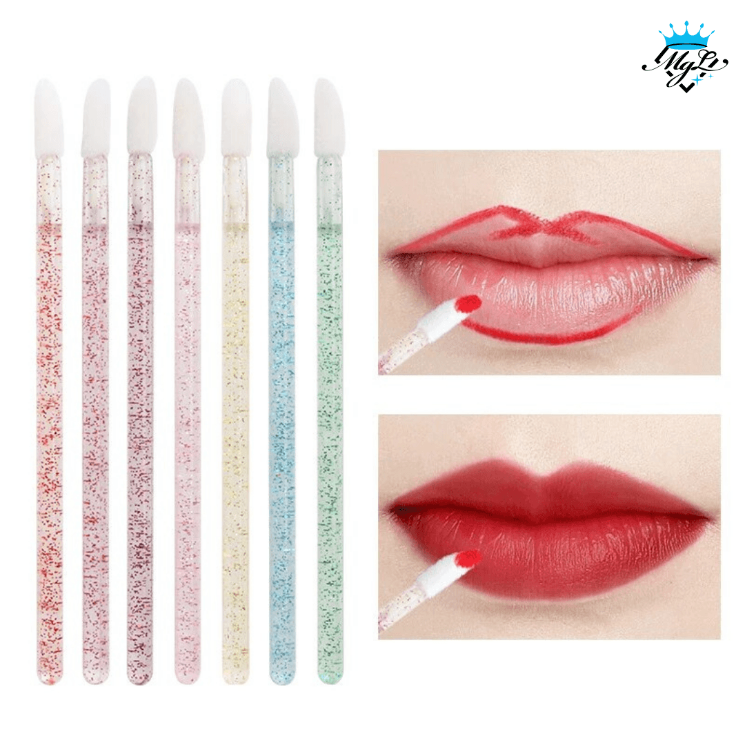 Lip Brush 50 li Paket Ucu Pamuklu Çok Amaçlı Çubuk Magic Lash®