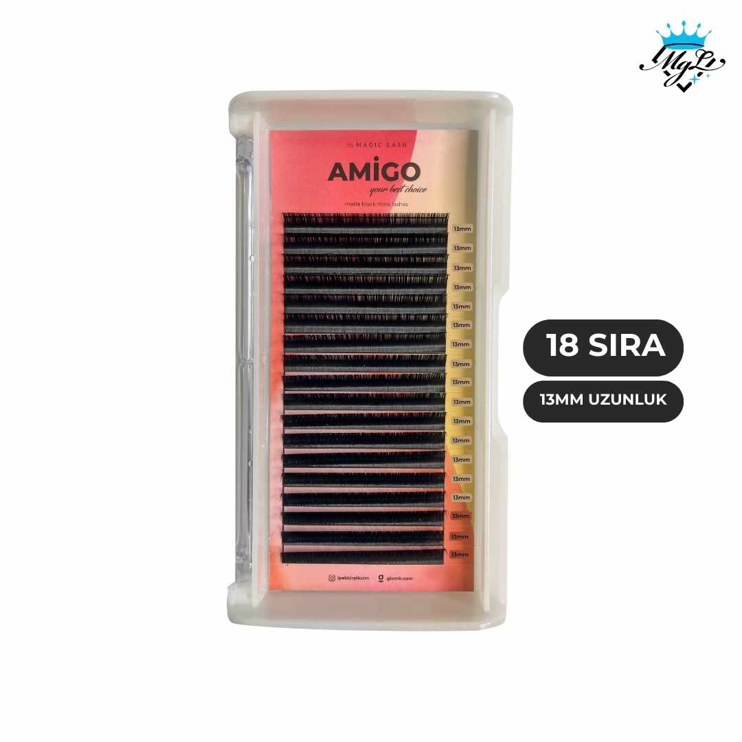 Amigo Klasik İpek Kirpik 18 Sıra