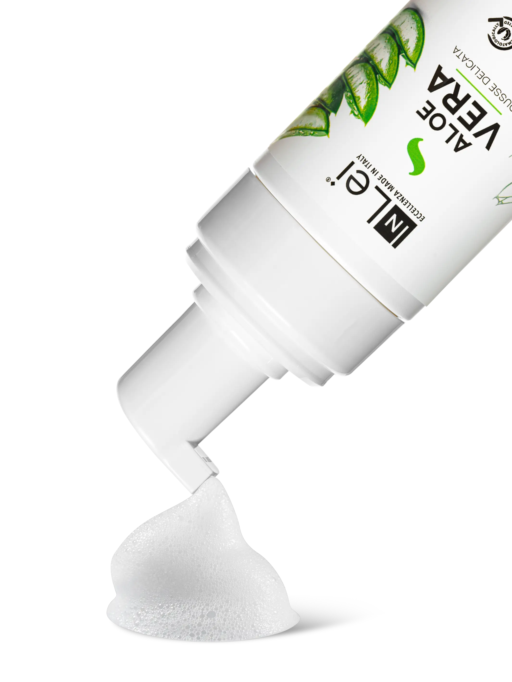 InLei® MOUSSE ALOE VERA – Kaş, Kirpik ve Yüz için Hassas Temizleyici Köpük 100 ml