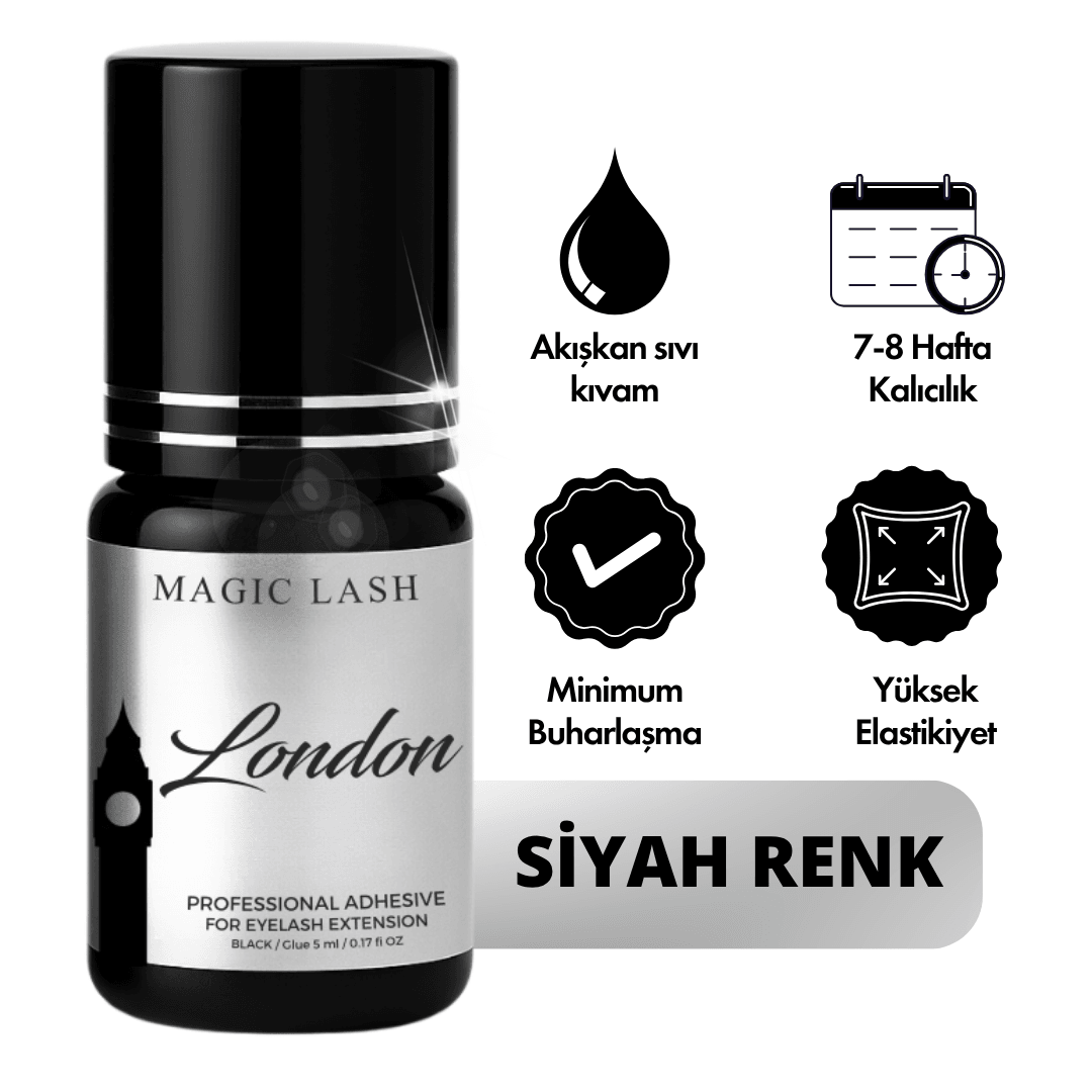  London 5ml 2-3 saniye İpek Kirpik Yapıştırıcı