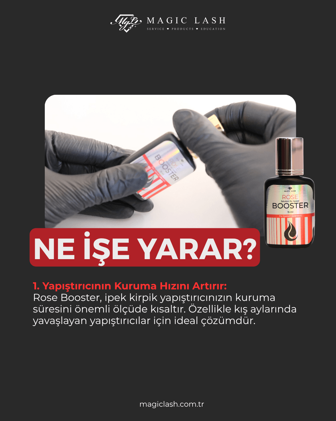 Rose Booster Yapıştırıcı Hızlandırıcı 15ml