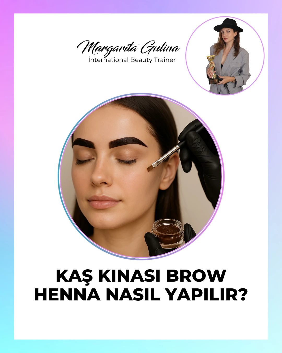 Online Kaş Kına Brow Henna Workshop