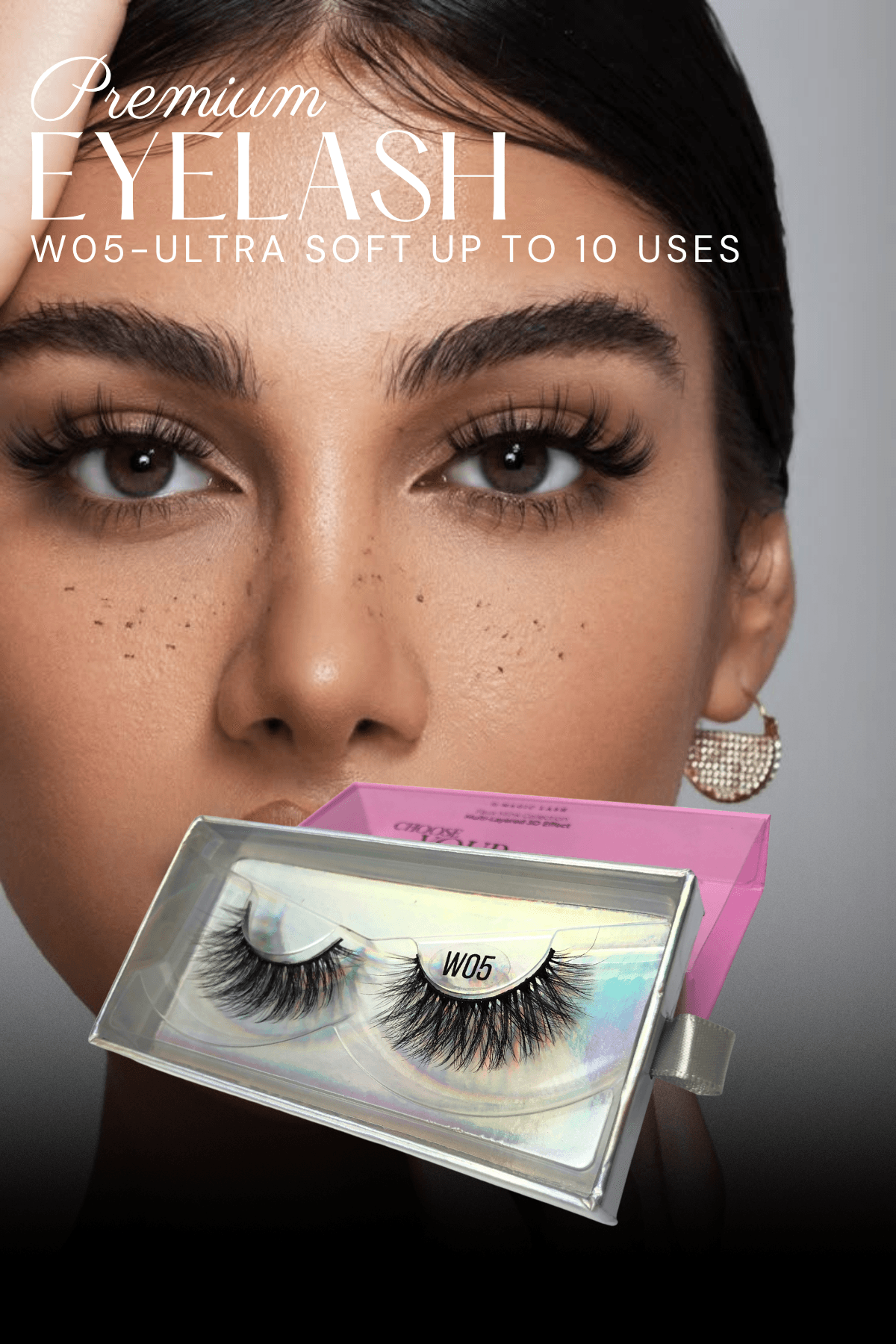 W05 Ultra Yumuşak Premium Takma Vizon Kirpik