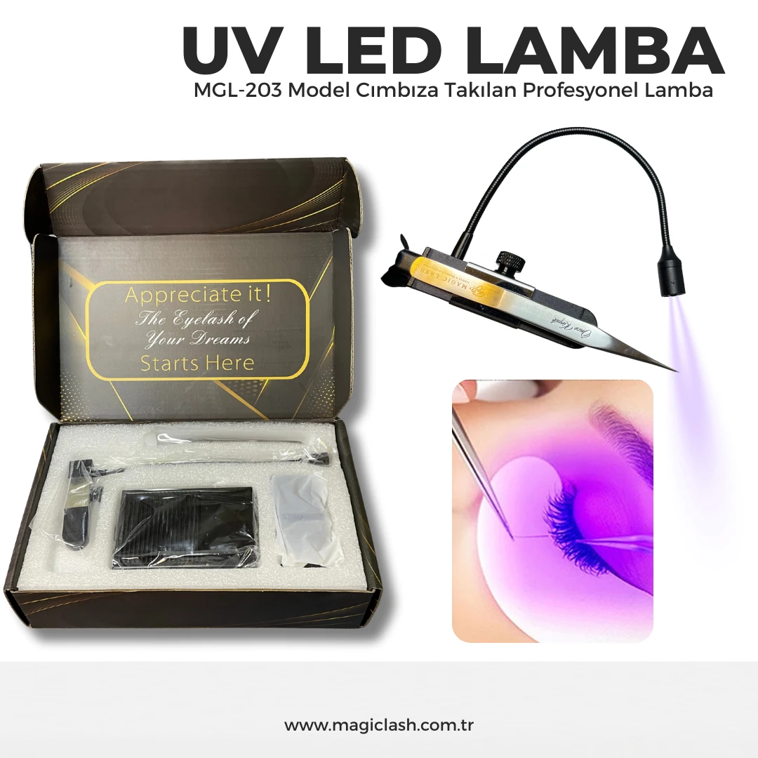 MGL-203 Model Cımbıza Takılan UV Yapıştırıcı İçin Profesyonel Led Lamba
